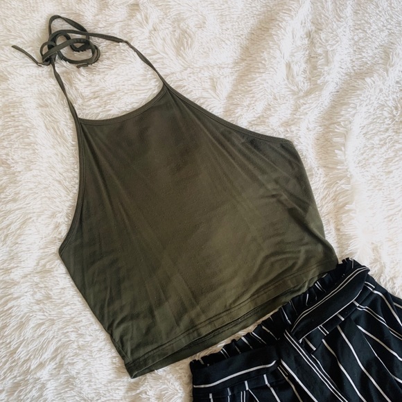 Forever 21 Tops - Forever 21 Open Back Halter Top